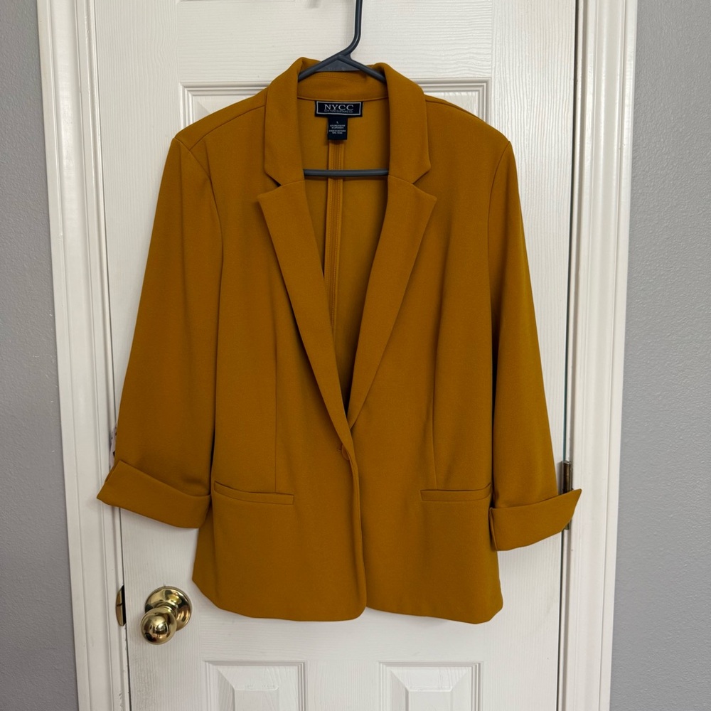 NYC Women's Golden Blazer